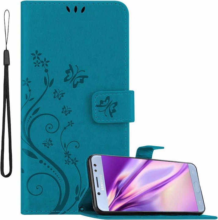 Produktbild Cadorabo Flower Book Cover (Samsung Galaxy J5 (2017))