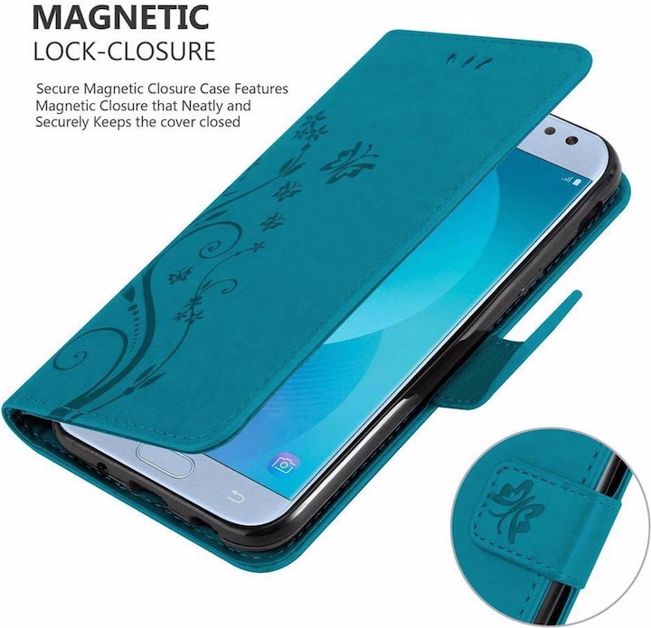 Produktbild Cadorabo Flower Book Cover (Samsung Galaxy J5 (2017))