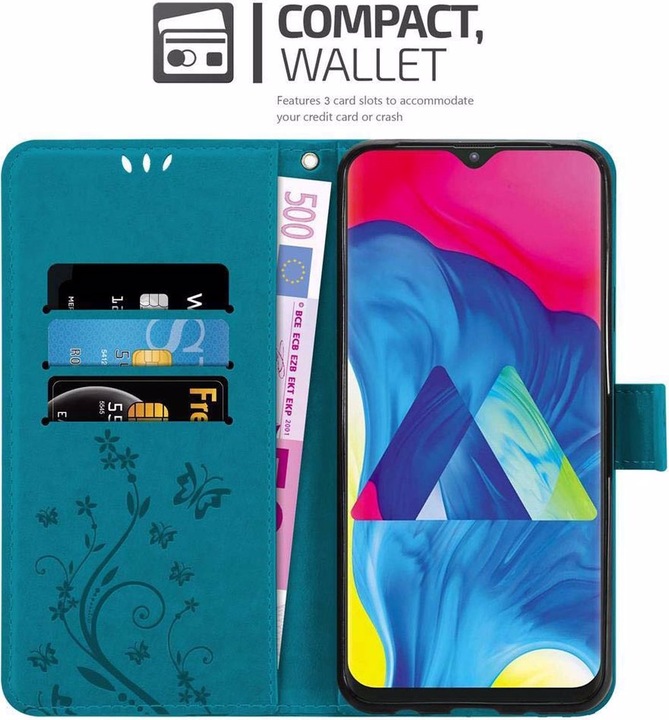 Produktbild Cadorabo Flower Book Cover (Samsung Galaxy M10)