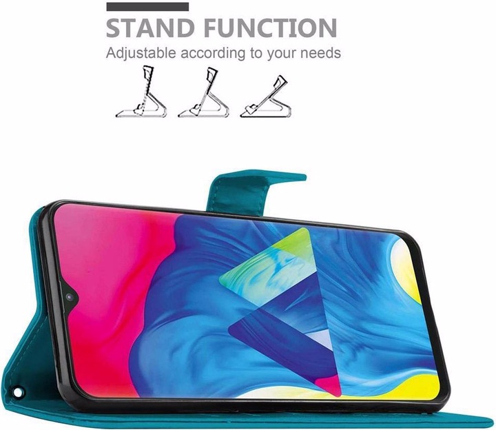 Produktbild Cadorabo Flower Book Cover (Samsung Galaxy M10)