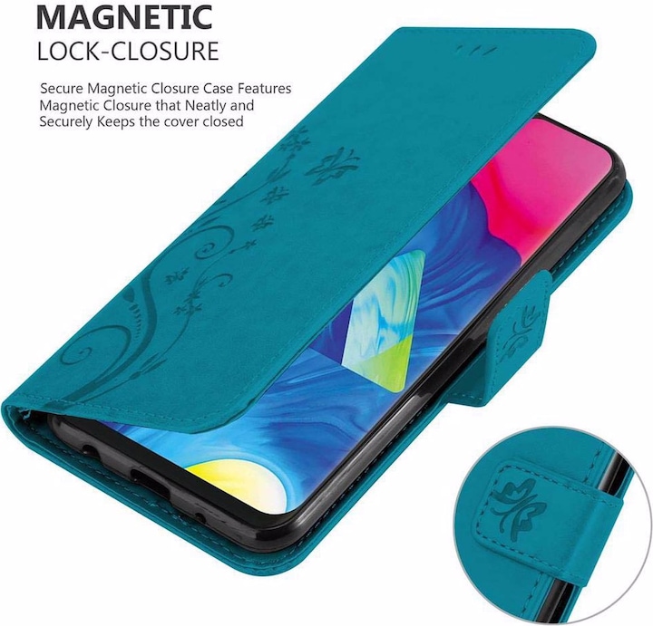 Produktbild Cadorabo Flower Book Cover (Samsung Galaxy M10)