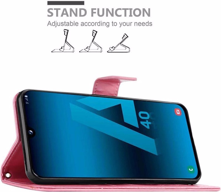 Produktbild Cadorabo Flower Book Cover (Samsung Galaxy A40)