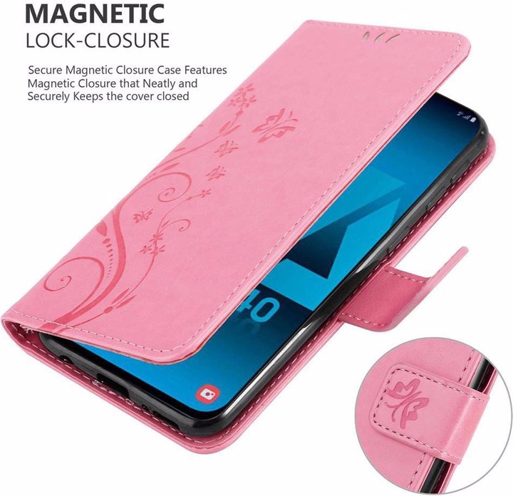 Produktbild Cadorabo Flower Book Cover (Samsung Galaxy A40)
