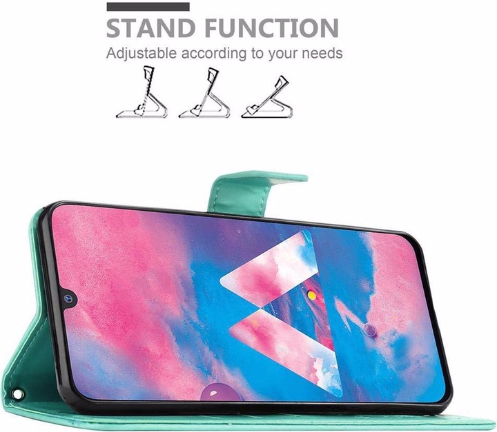 Produktbild Cadorabo Flower Book Cover (Samsung Galaxy M30)