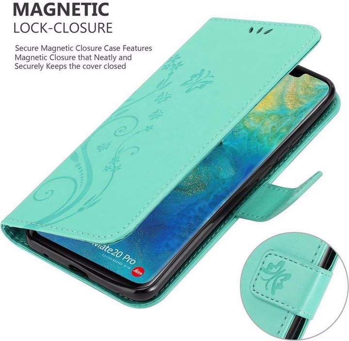 Produktbild Cadorabo Flower Book Cover (Huawei Mate 20 Pro)