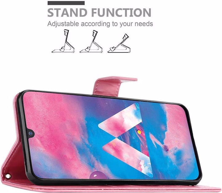 Produktbild Cadorabo Flower Book Cover (Samsung Galaxy M30)