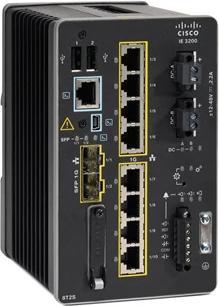 Produktbild Cisco Catalyst IE-3200-8T2S-E network switch Managed L2/L3 Gigabit Ethernet (10/100/1000) Black (8 Ports)