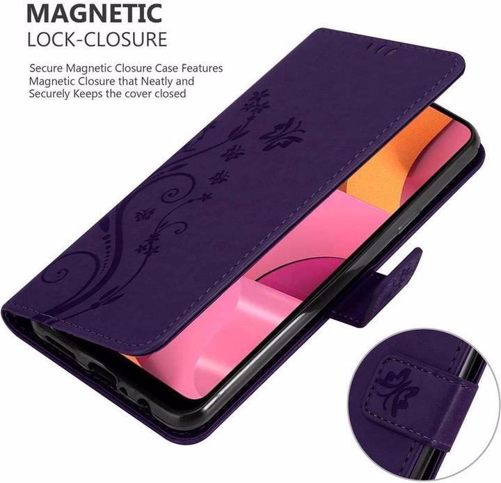 Image du produit Cadorabo Couverture du livre de fleurs (Samsung Galaxy A20s)