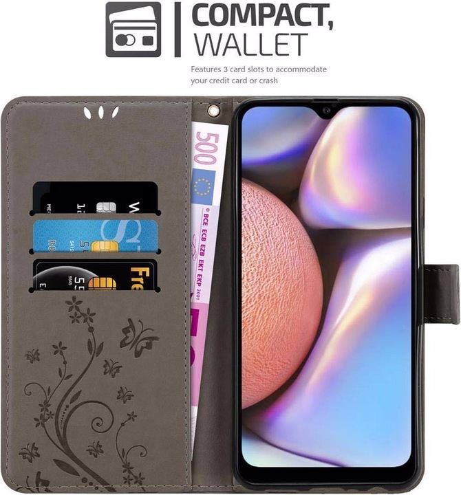 Produktbild Cadorabo Flower Book Cover (Samsung Galaxy A10s)