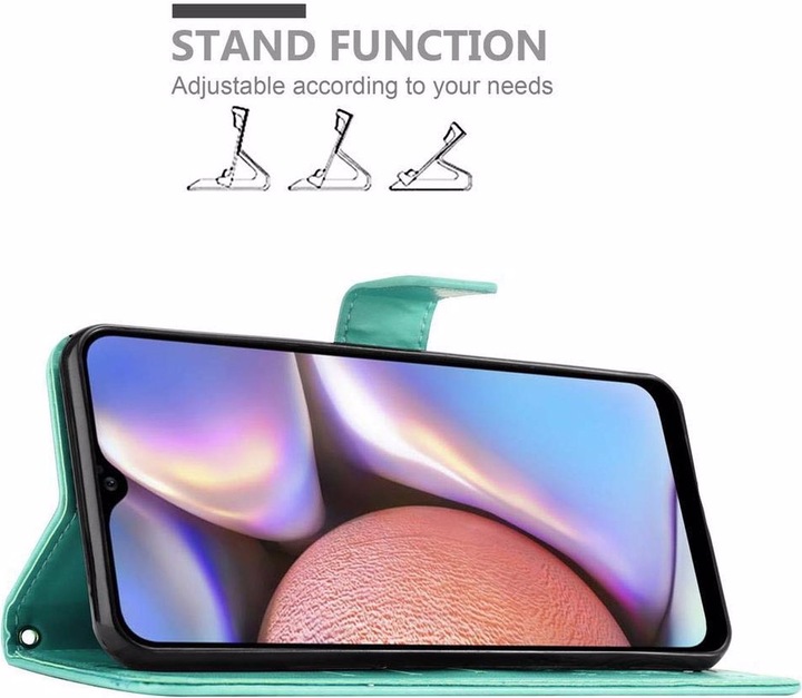 Produktbild Cadorabo Flower Book Cover (Samsung Galaxy A10s)