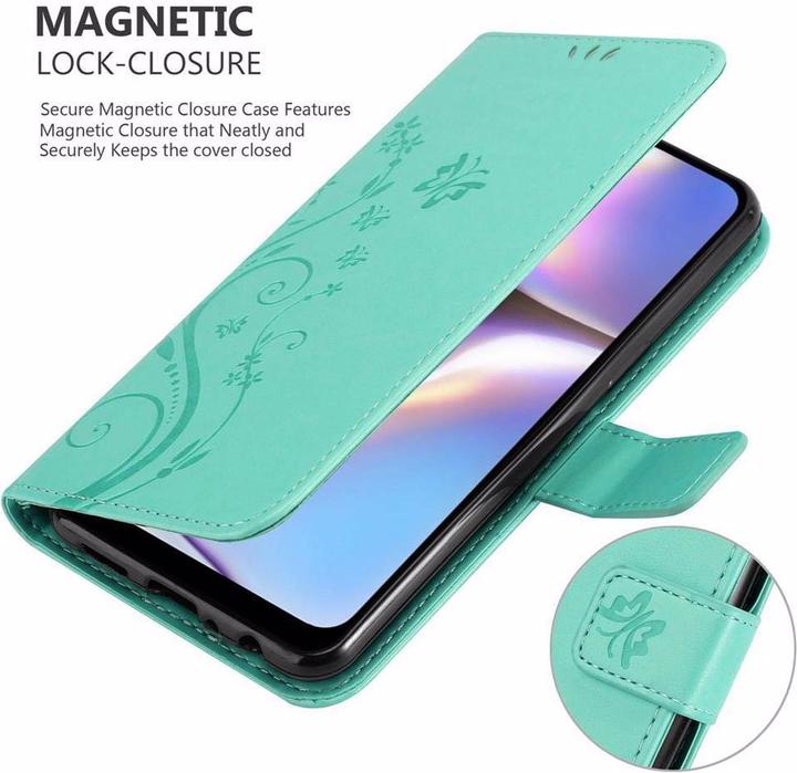 Actual product image Cadorabo Flower Book Cover (Samsung Galaxy A10s)