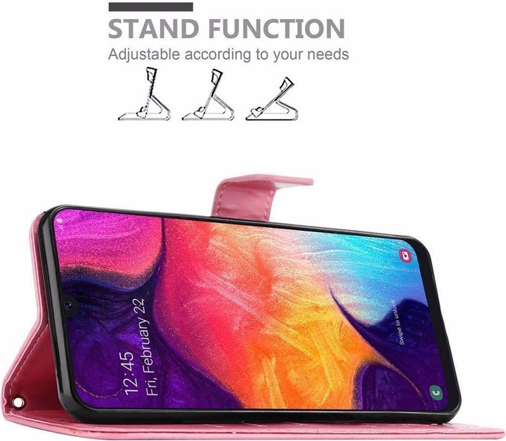 Produktbild Cadorabo Flower Book Cover (Samsung Galaxy A30s, Samsung Galaxy A50s)