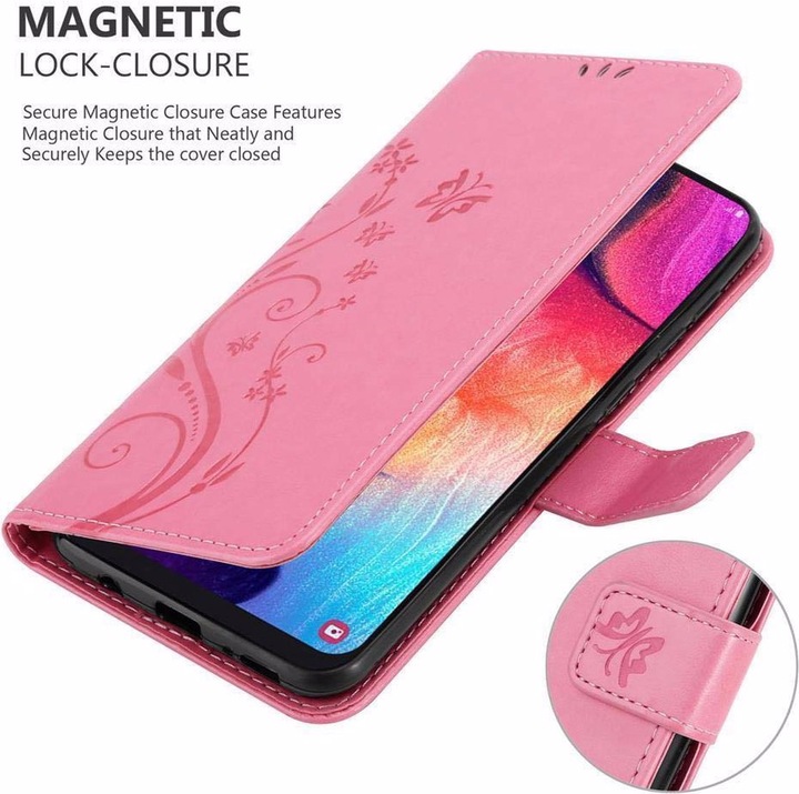 Produktbild Cadorabo Flower Book Cover (Samsung Galaxy A30s, Samsung Galaxy A50s)