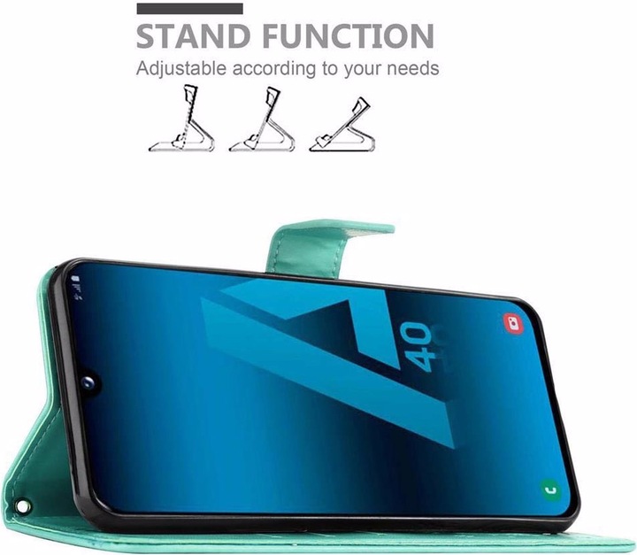 Produktbild Cadorabo Flower Book Cover (Samsung Galaxy A40)