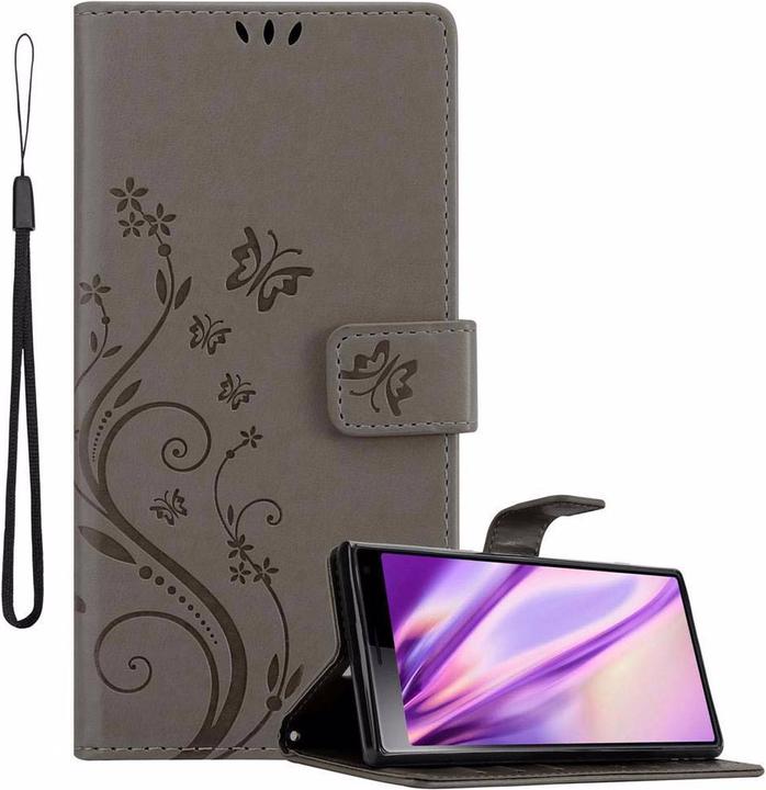 Actual product image Cadorabo Flower Book Cover (Sony Xperia XA3, Sony Xperia 10)
