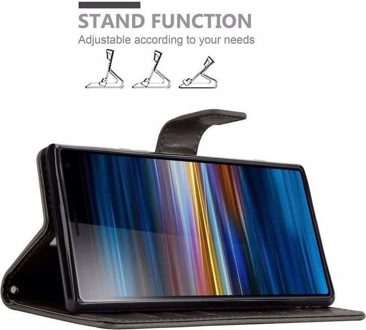 Actual product image Cadorabo Flower Book Cover (Sony Xperia XA3, Sony Xperia 10)