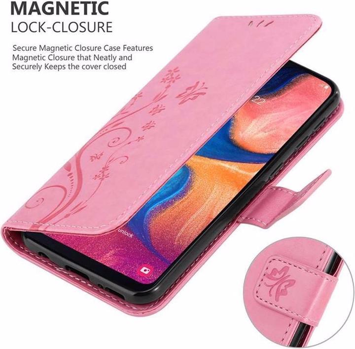 Image du produit Cadorabo Couverture du livre de fleurs (Samsung Galaxy A10e)