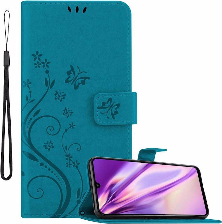 Produktbild Cadorabo Flower Book Cover (Huawei P30 Lite)