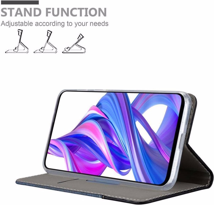Actual product image Cadorabo Book Jeans Optics Cover (Honor 9X Pro)