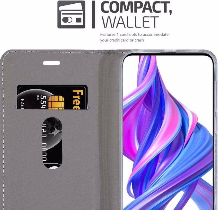 Actual product image Cadorabo Book Jeans Optics Cover (Honor 9X Pro)