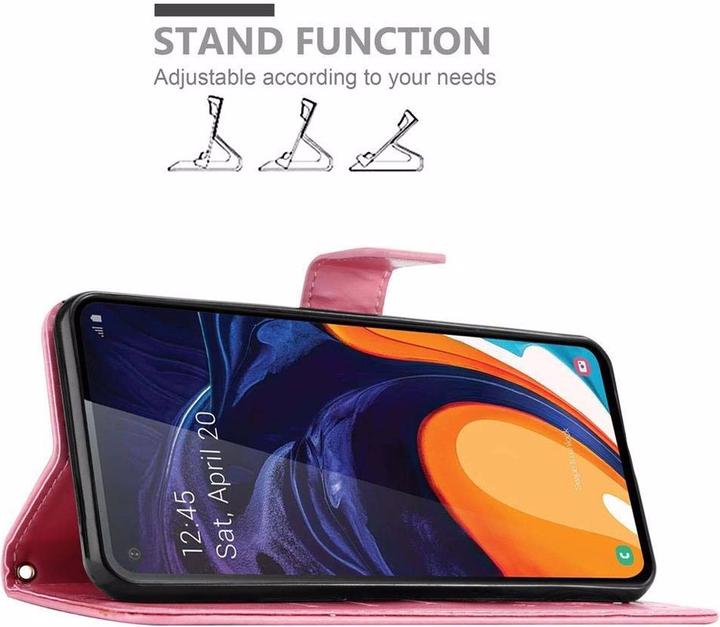 Actual product image Cadorabo Flower Book Cover (Samsung Galaxy M40, Samsung Galaxy A60)