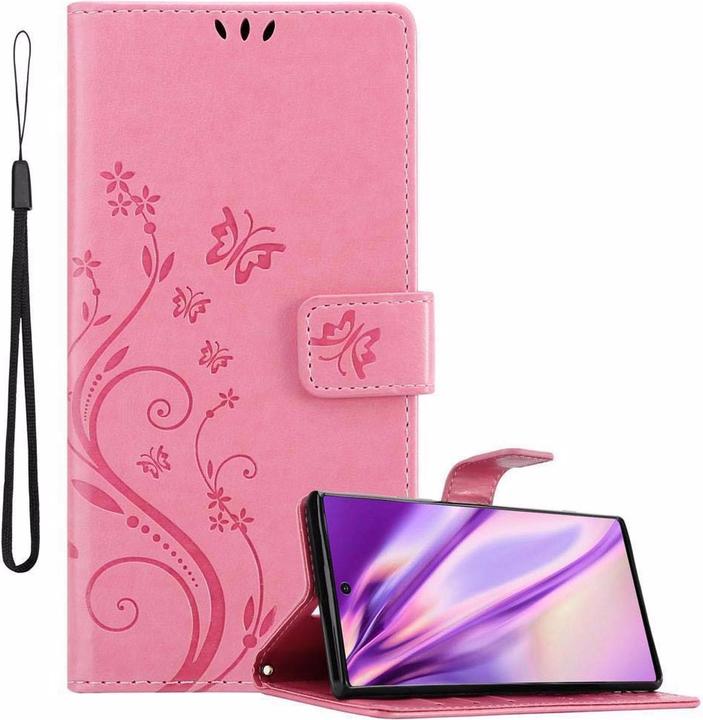 Actual product image Cadorabo Flower Book Cover (Samsung Galaxy Note 10 Plus)