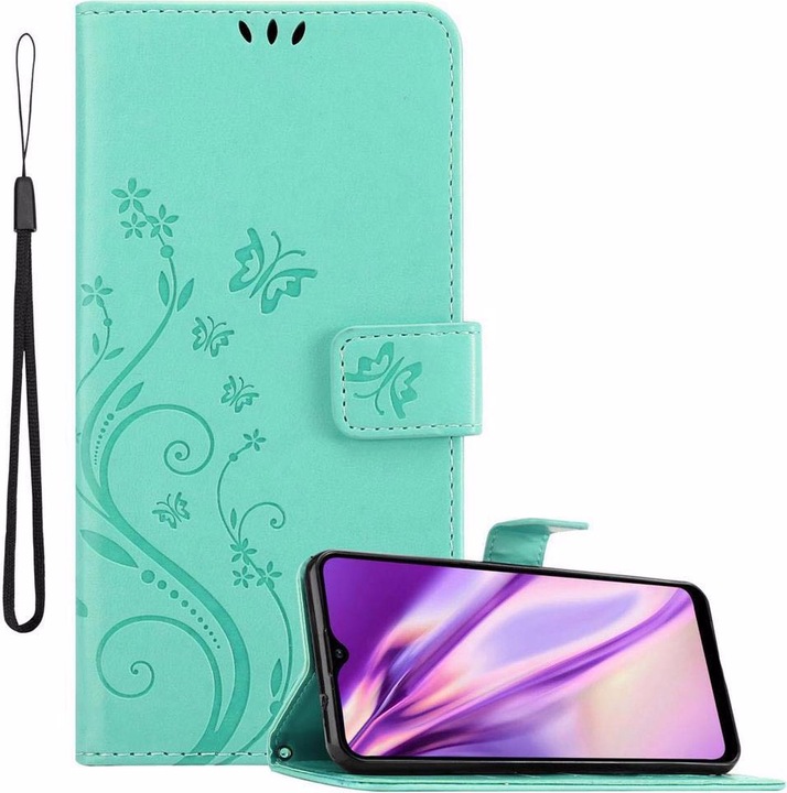 Produktbild Cadorabo Flower Book Cover (Samsung Galaxy A20s)