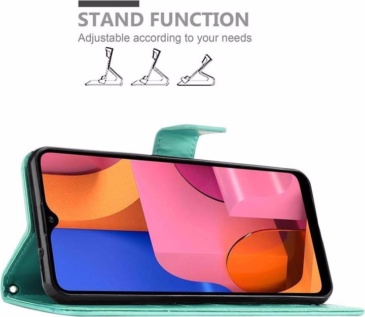 Produktbild Cadorabo Flower Book Cover (Samsung Galaxy A20s)