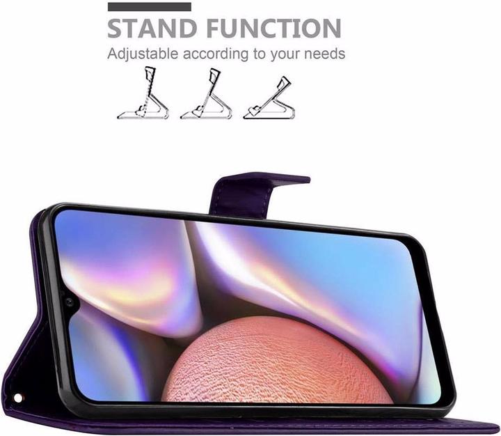 Actual product image Cadorabo Flower Book Cover (Samsung Galaxy A10s)