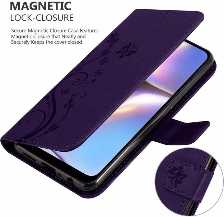 Actual product image Cadorabo Flower Book Cover (Samsung Galaxy A10s)