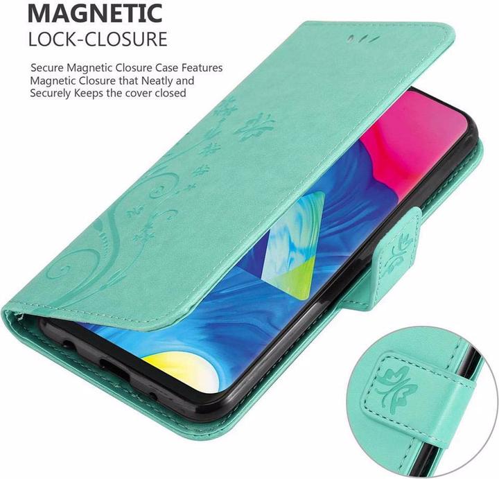 Immagine prodotto Cadorabo Copertina del libro di fiori (HTC One M10, Samsung Galaxy A10)