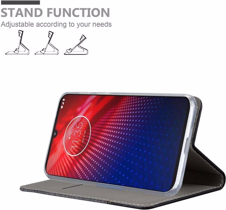 Produktbild Cadorabo Book Jeans Optik Cover (Motorola Moto Z4)