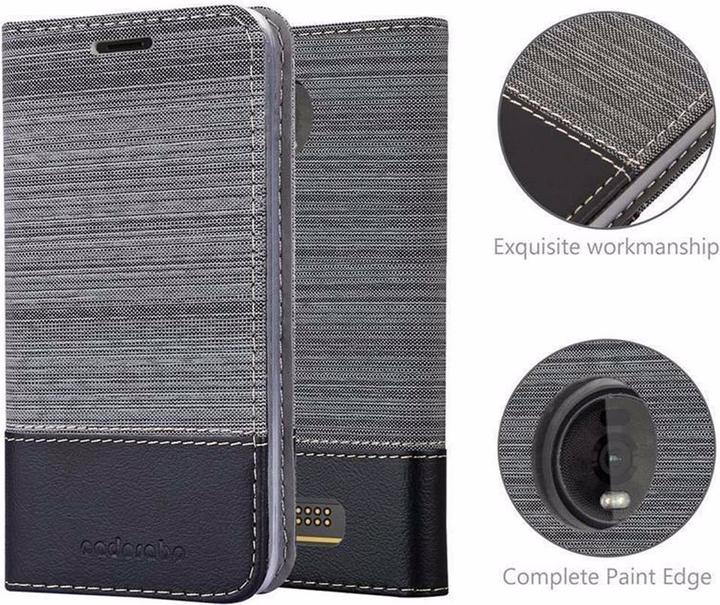 Actual product image Cadorabo Book Jeans Optics Cover (Motorola Moto Z4)