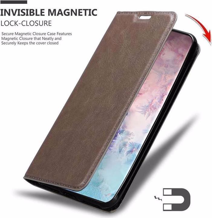 Productafbeelding Cadorabo Boek Onzichtbare Magneethoes (Samsung Galaxy Note 10+)