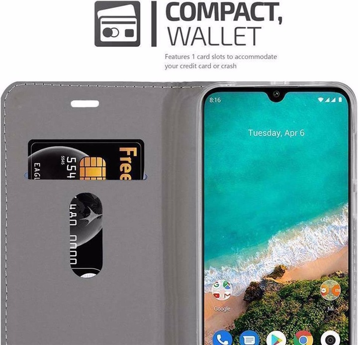 Actual product image Cadorabo Book Jeans Optics Cover (Mi CC9)