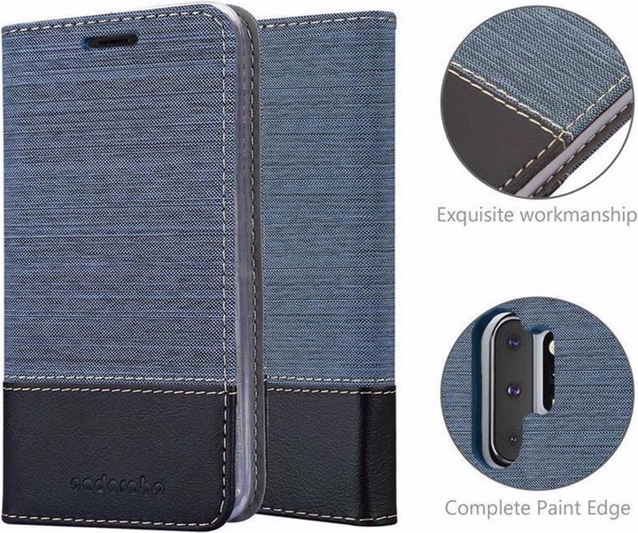 Produktbild Cadorabo Book Jeans Optik Cover (Samsung Galaxy Note 10+)