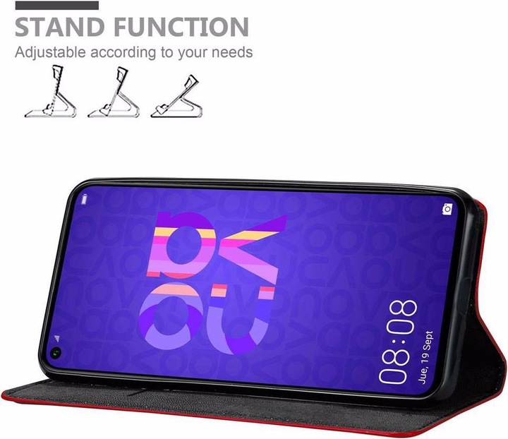 Produktbild Cadorabo Book Invisible Magnet Cover (Huawei Nova 5T)
