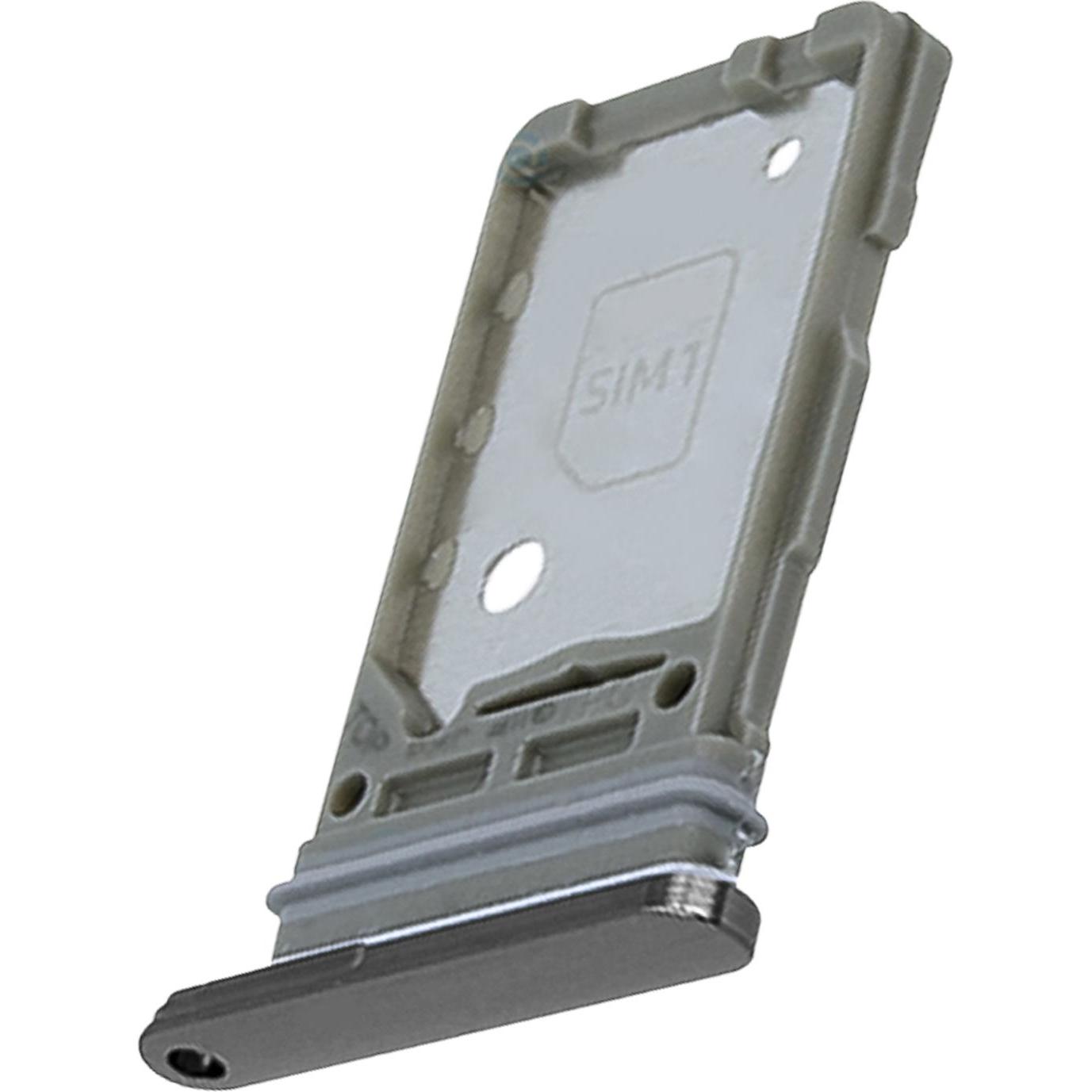 Thumbnail - Clappio Ersatz Sim-Halter Samsung Galaxy S21 (SIM-Halterung, Galaxy S21), Mobilgerät Ersatzteile, Schwarz