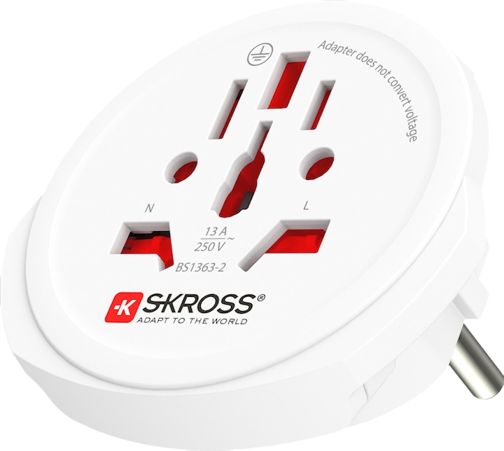 Actual product image Skross World to Europe