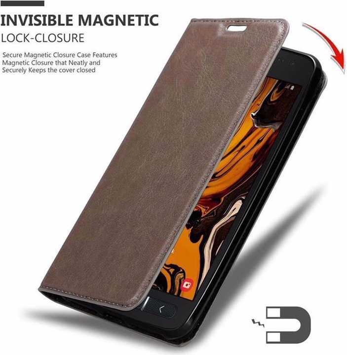Actual product image Cadorabo Book Invisible Magnet Cover (Samsung Galaxy Xcover 4)