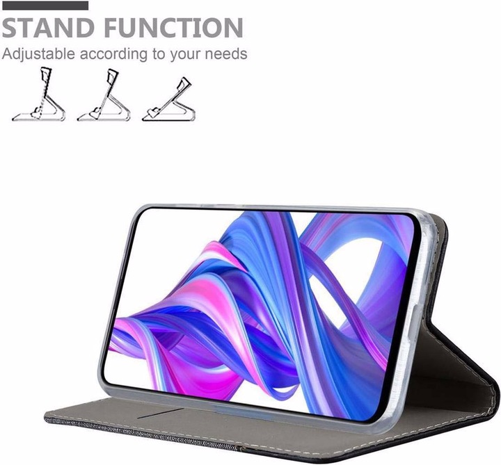 Produktbild Cadorabo Book Jeans Optik Cover (Honor 9X Pro)