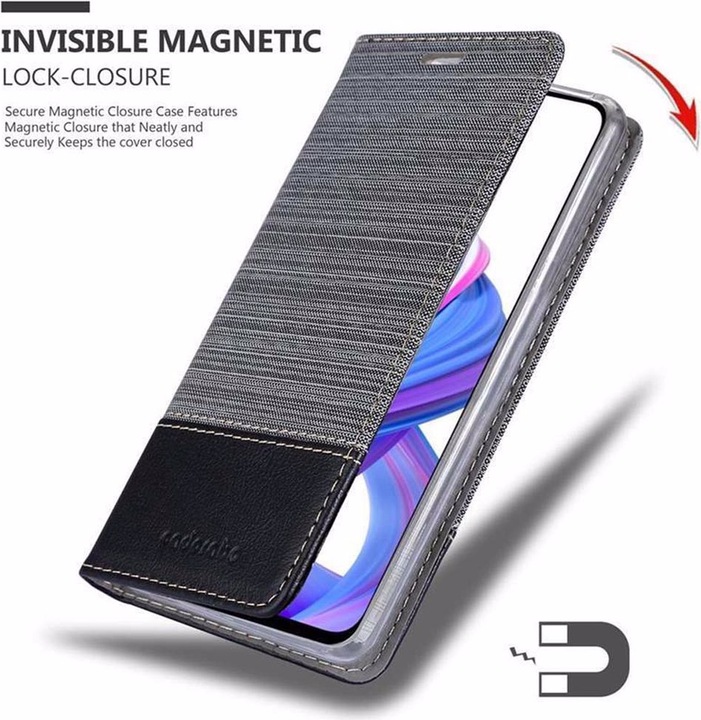 Produktbild Cadorabo Book Jeans Optik Cover (Honor 9X Pro)