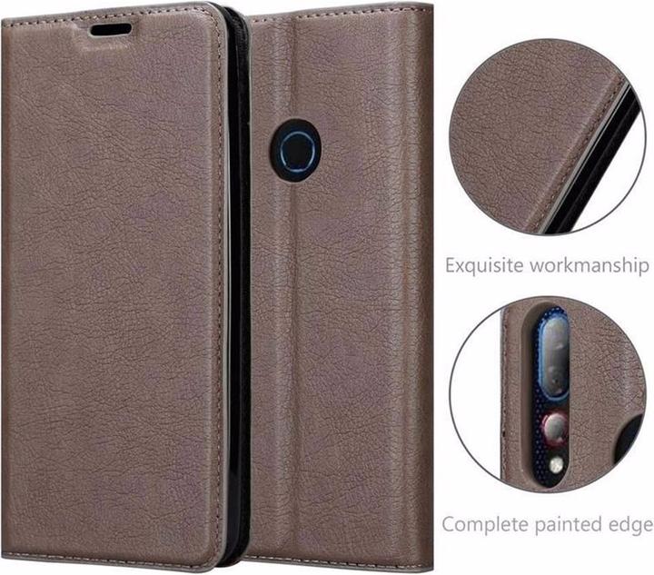 Actual product image Cadorabo Book Invisible Magnet Cover (HTC Desire 19+)