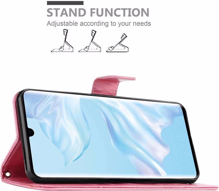 Produktbild Cadorabo Flower Book Cover (Huawei P30 Pro)