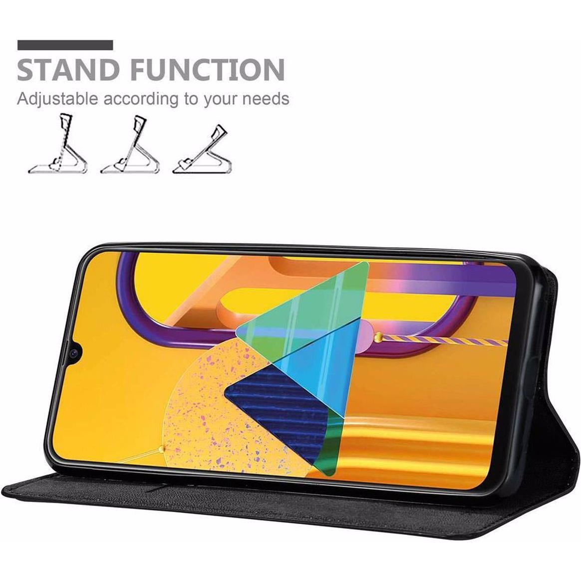 Thumbnail - Cadorabo Book Invisible Magnet Cover (Samsung Galaxy M21), Smartphone Hülle, Schwarz