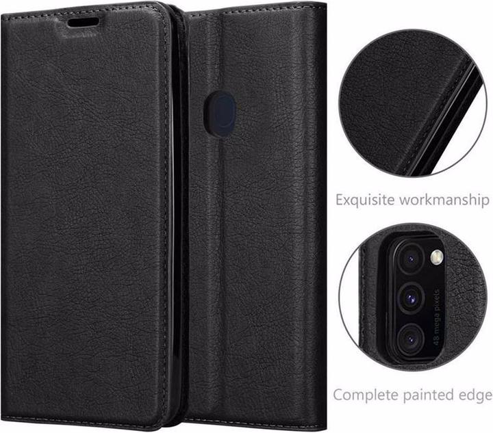 Produktbild Cadorabo Book Invisible Magnet Cover (Samsung Galaxy M21)