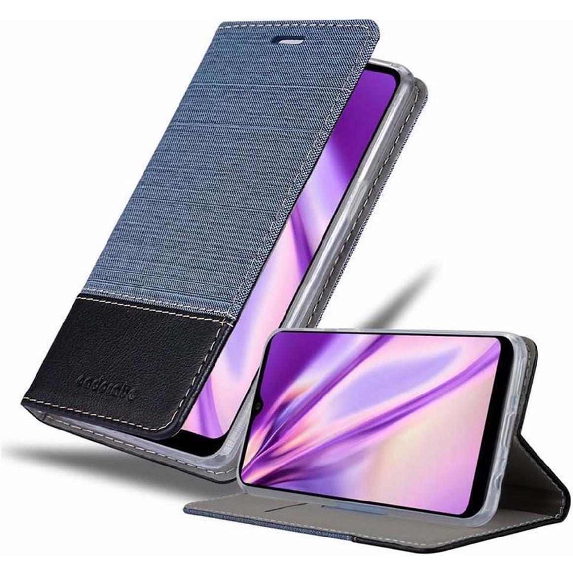Thumbnail - Cadorabo Book Jeans Optik Cover (LG K50s), Smartphone Hülle, Blau