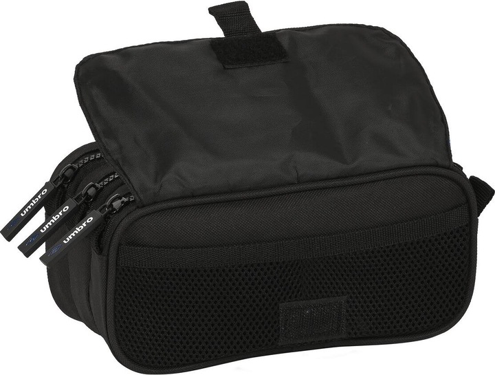 Actual product image Umbro Triple multipurpose pouch Flash Black (21.5 x 10 x 8 cm)