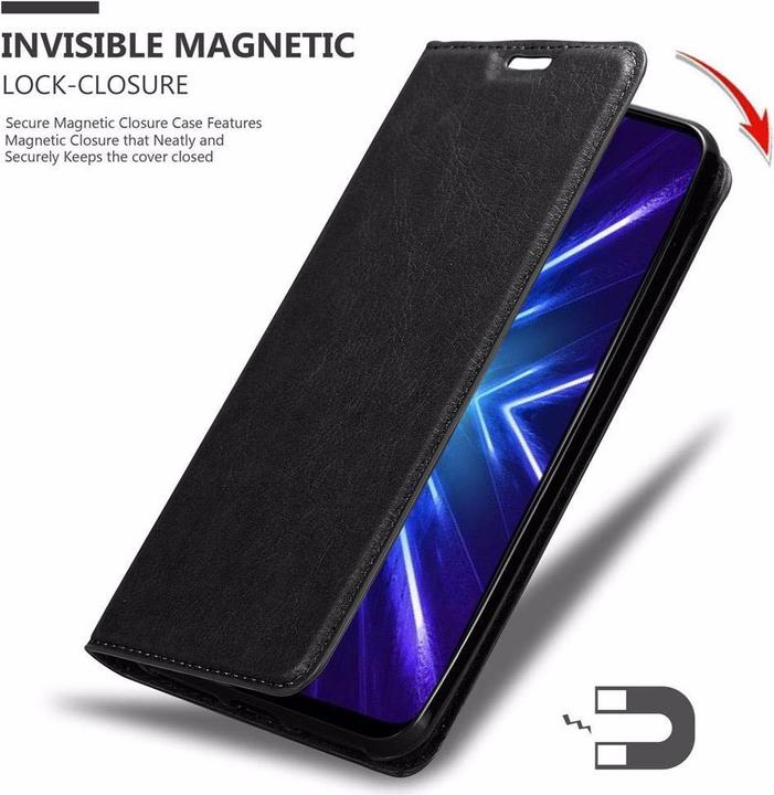 Actual product image Cadorabo Book Invisible Magnet Cover (Honor 9X Pro)