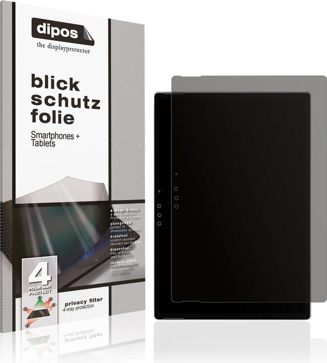 Produktbild Dipos Privacy Blickschutzfolie 4-Way (1 Stück, Microsoft Surface Pro 5)